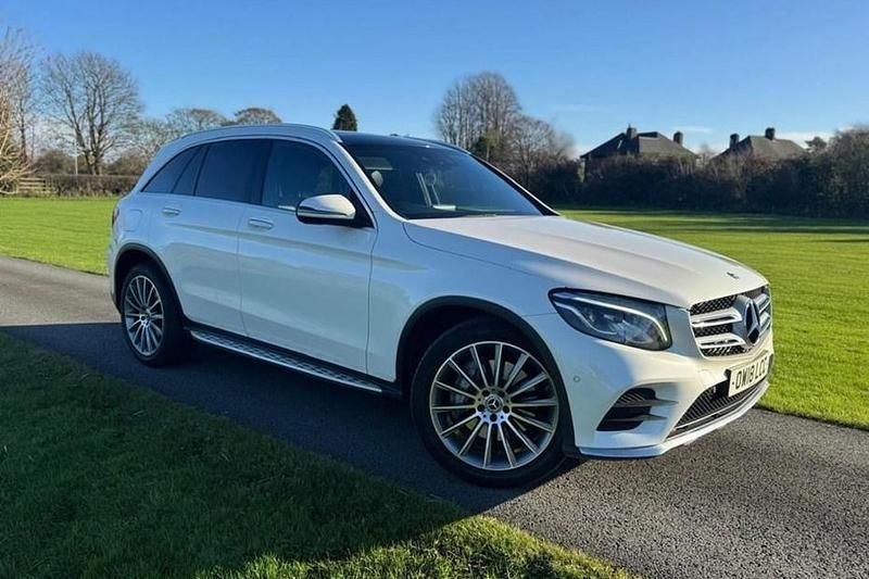 White Used 2018 Mercedes GLC220 AMG Line Premium Estate | £19,995 (Fair price) - Image 1/1