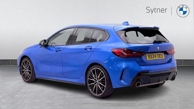 Used BMW M135 Shadowline 302 HP (222 kW) 2024 Blue Hatchback