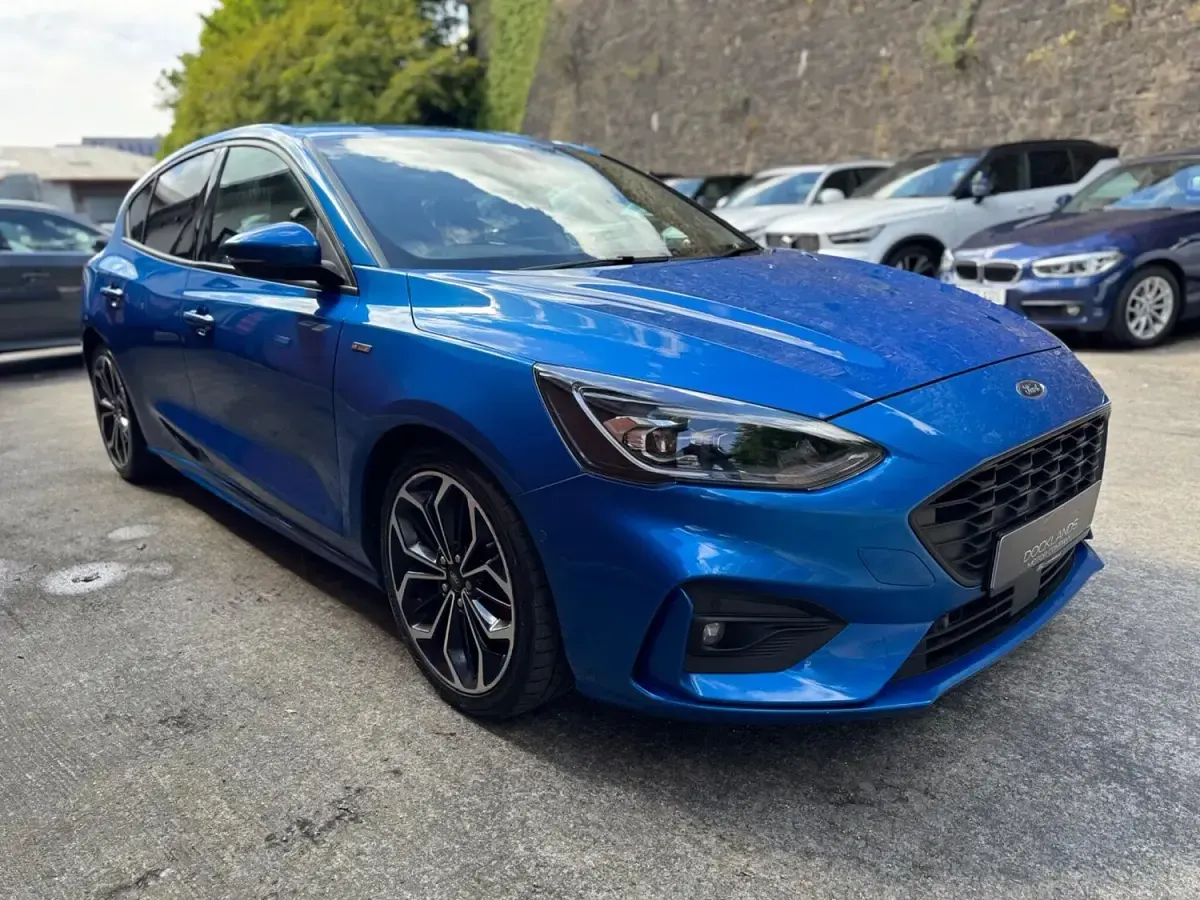 Used Ford Focus ST-Line X 120 HP (88 kW) 2020 Blue Hatchback