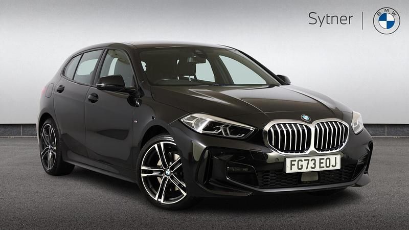 Black Used 2023 BMW 118 M Sport Hatchback | £21,500 (Good price) - Image 1/4