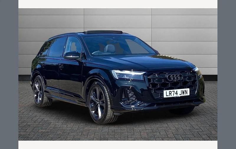 Mythos black Used 2024 Audi Q7 Black Edition SUV | £58,350 (Expensive) - Image 1/4