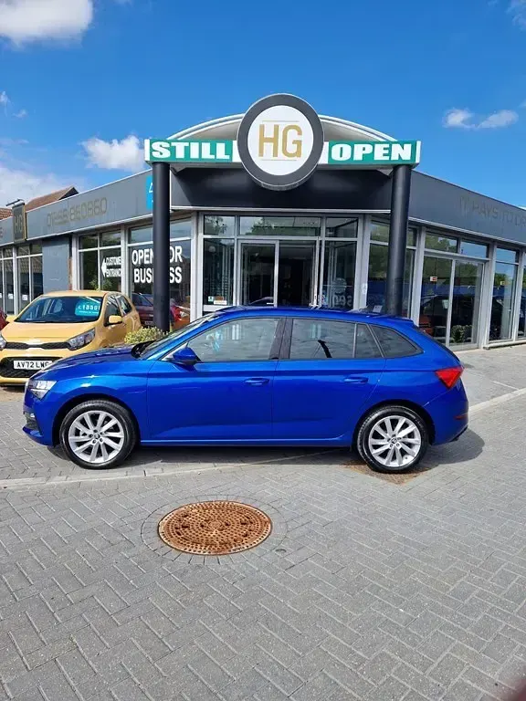 Used Skoda Scala SE L 2023 Blue Hatchback