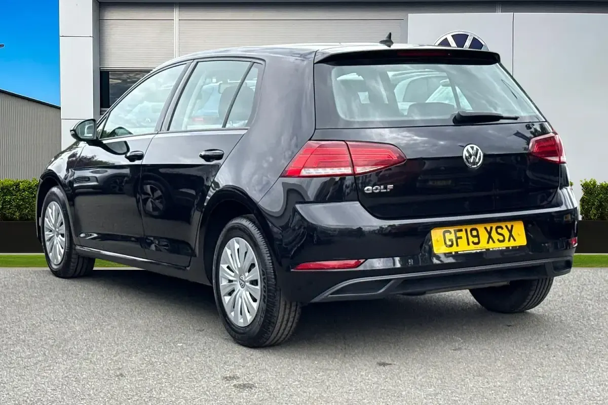 Used VW Golf VII S 2019 Black Hatchback