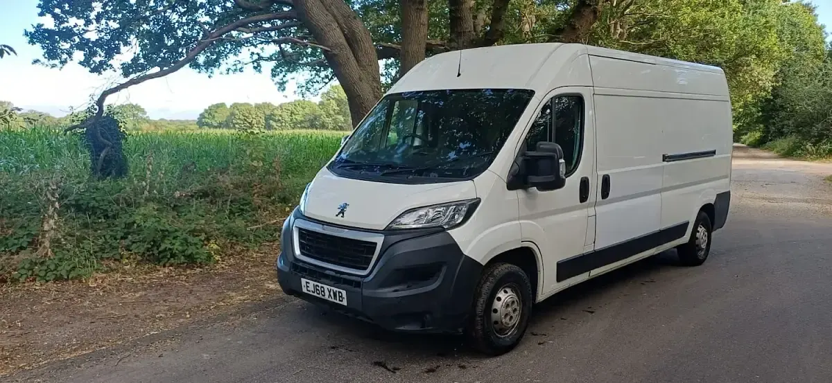 Used Peugeot Boxer 130 HP (95 kW) 2019 White Van