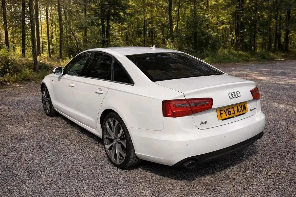 Used Audi A6 Premium 245 HP (180 kW) 2013 White Sedan