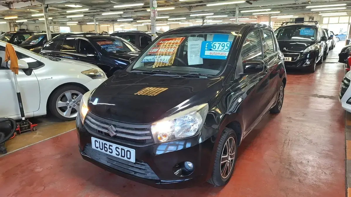 Used Suzuki Celerio SZ4 68 HP (50 kW) 2015 Black Hatchback