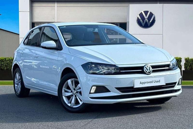 White Used 2019 VW Polo SE Hatchback | £11,480 (Good price) - Image 1/4