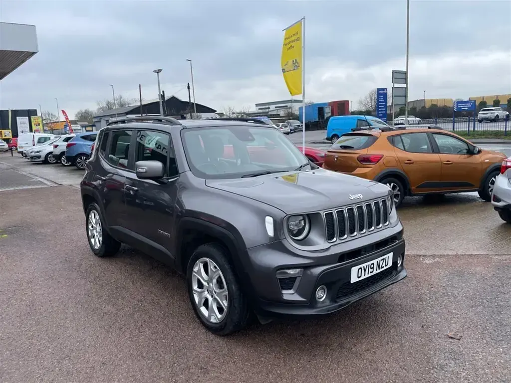 Used Jeep Renegade Limited 140 HP (102 kW) 2019 Grey SUV