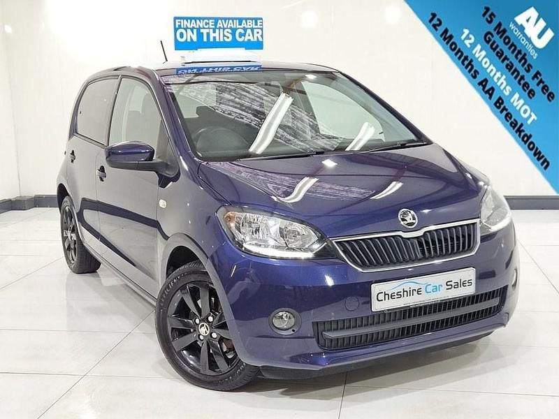 Blue Used 2017 Skoda Citigo Monte Carlo Hatchback | £4,895 (Fair price) - Image 1/3
