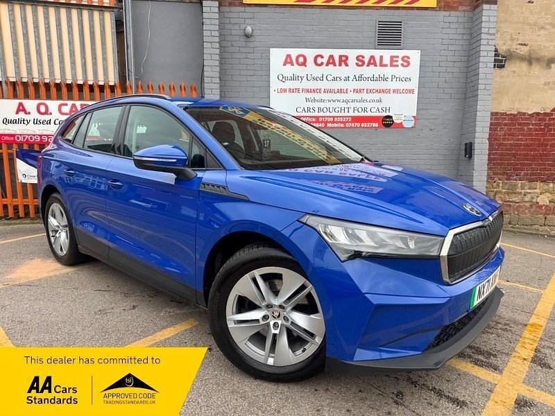 Used Skoda Enyaq iV 150 kW (204 HP) 2022 Blue SUV