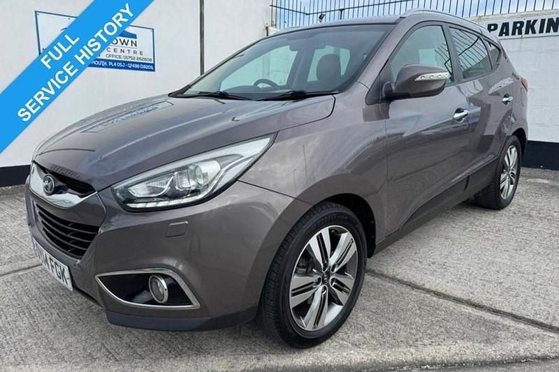 Used Hyundai ix35 Premium 115 HP (84 kW) 2014 Orange SUV