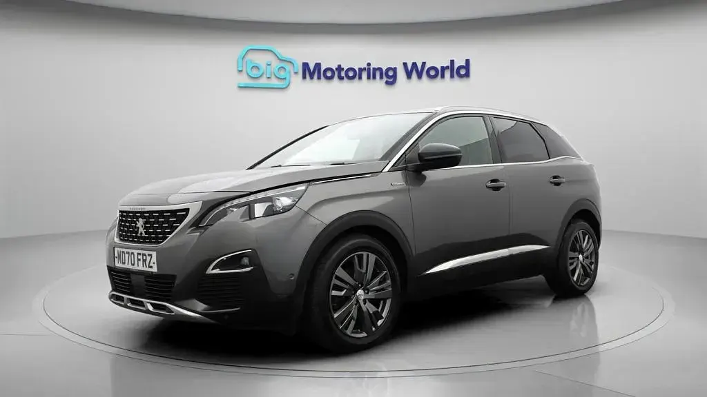 Used Peugeot 3008 GT-line 131 HP (96 kW) 2020 Grey SUV