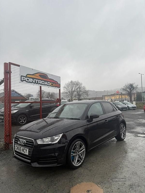 Used Audi A1 116 HP (85 kW) 2015 Black Hatchback