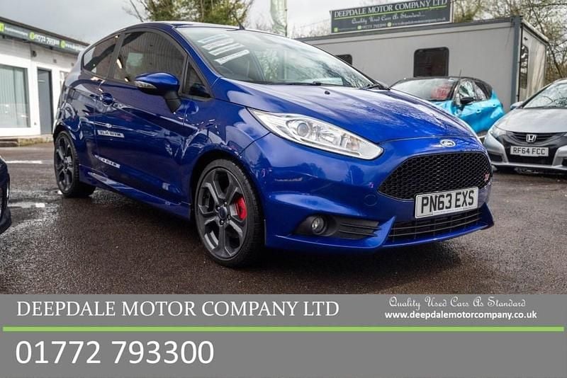 Used Ford Fiesta ST 2013 Blue Hatchback