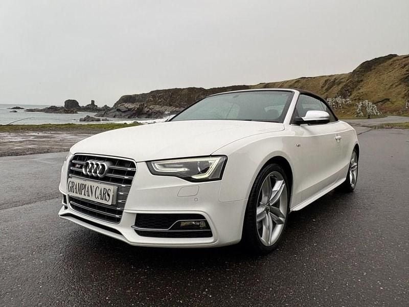Used Audi S5 Cabriolet 333 HP (244 kW) 2014 White Cabriolet