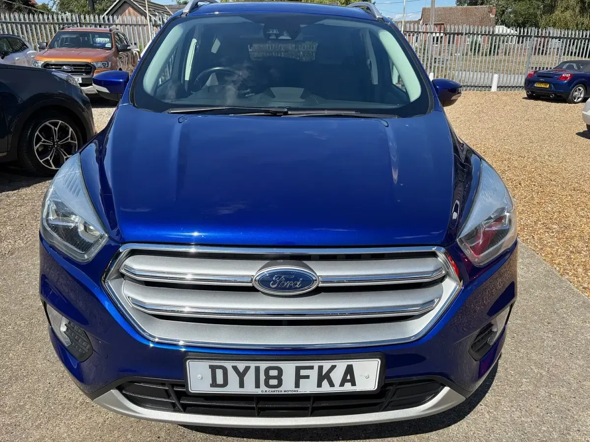 Used Ford Kuga Titanium 120 HP (88 kW) 2018 Blue SUV