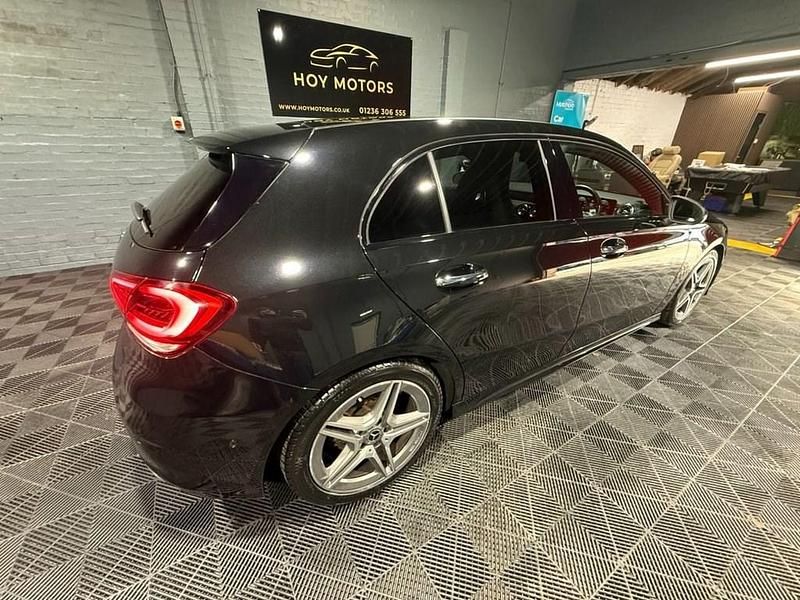Used Mercedes A200 AMG line 150 HP (110 kW) 2020 Black Hatchback