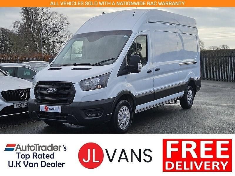 Used Ford Transit 130 HP (95 kW) 2022 White Van