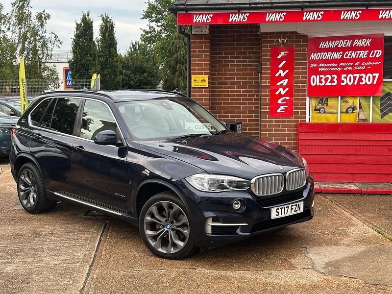 Xirallic imperial blue Used 2017 BMW X5 Comfort Edition SUV | £14,890 (Fair price) - Image 1/4