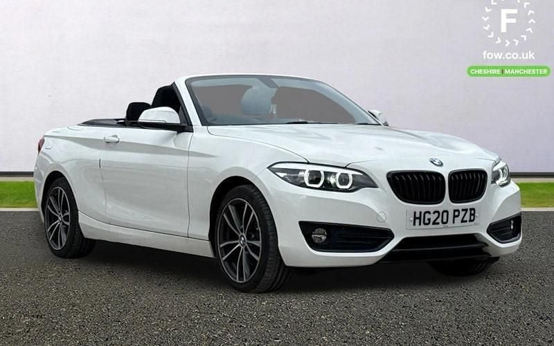 White Used 2020 BMW 220 Comfort Edition Cabriolet | £16,799 (Super price) - Image 1/4