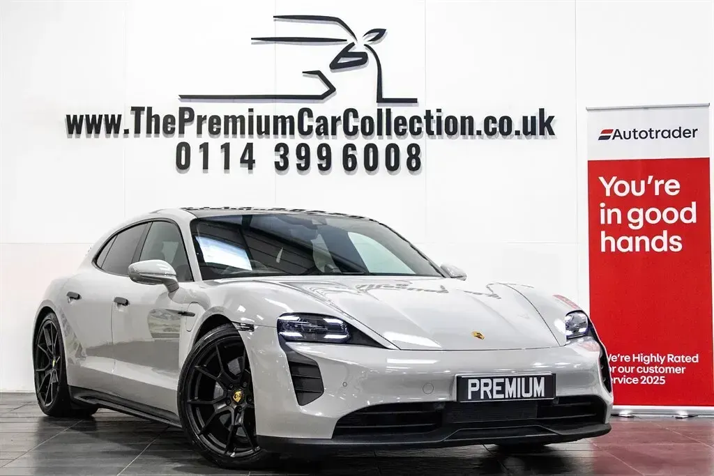 Used Porsche Taycan Sport Turismo 150 kW (204 HP) 2023 Crayon grey Estate