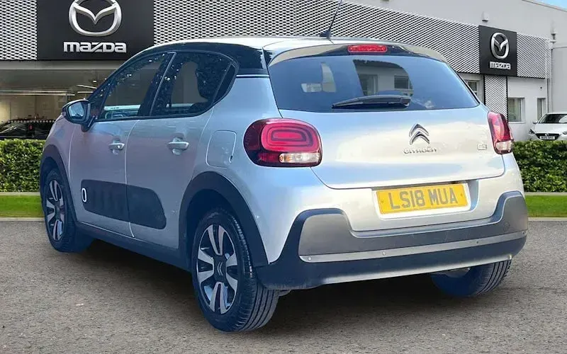 Begagnad Citroën C3 Flair 110 HK (80 kW) 2018 Silver Halvkombi