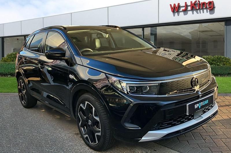 Used Vauxhall Grandland X Ultimate 130 HP (95 kW) 2023 Black SUV