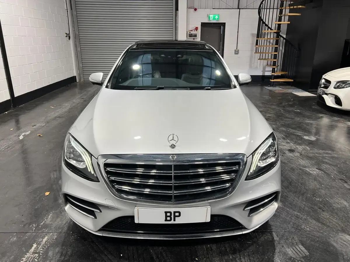 Used Mercedes S350 AMG Line Premium 286 HP (210 kW) 2019 Silver Sedan