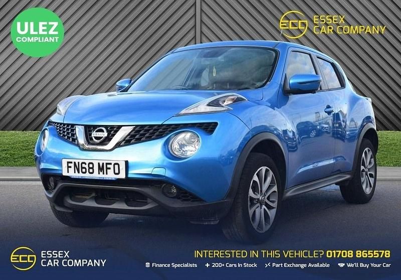 Used Nissan Juke Tekna 117 HP (86 kW) 2018 Blue SUV