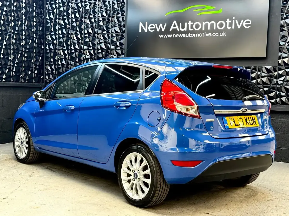 Used Ford Fiesta Titanium X 2013 Blue Hatchback