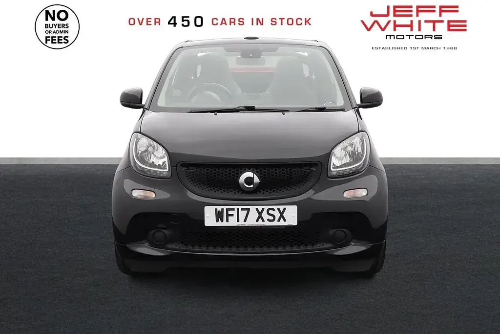 Used Smart ForTwo Cabrio Premium 71 HP (52 kW) 2017 Black Cabriolet