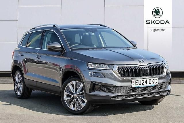 Graphite grey metallic Used 2024 Skoda Karoq SE L SUV | £25,290 (Fair price) - Image 1/4