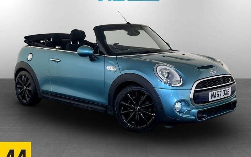 Used Mini Cooper S Cabriolet 192 HP (141 kW) 2017 Turquoise Cabriolet