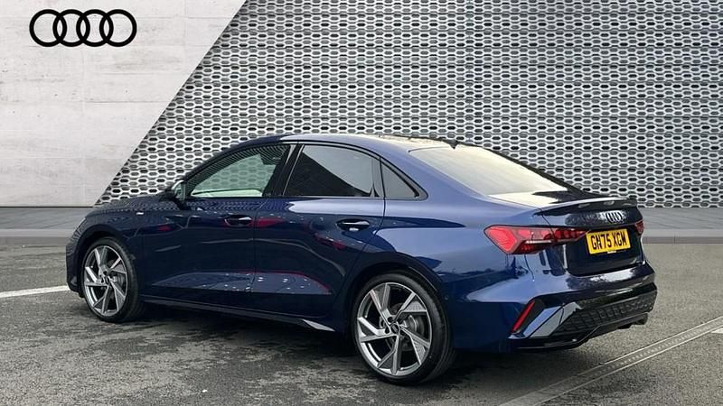 Used Audi A3 Black Edition 150 HP (110 kW) 2025 Blue