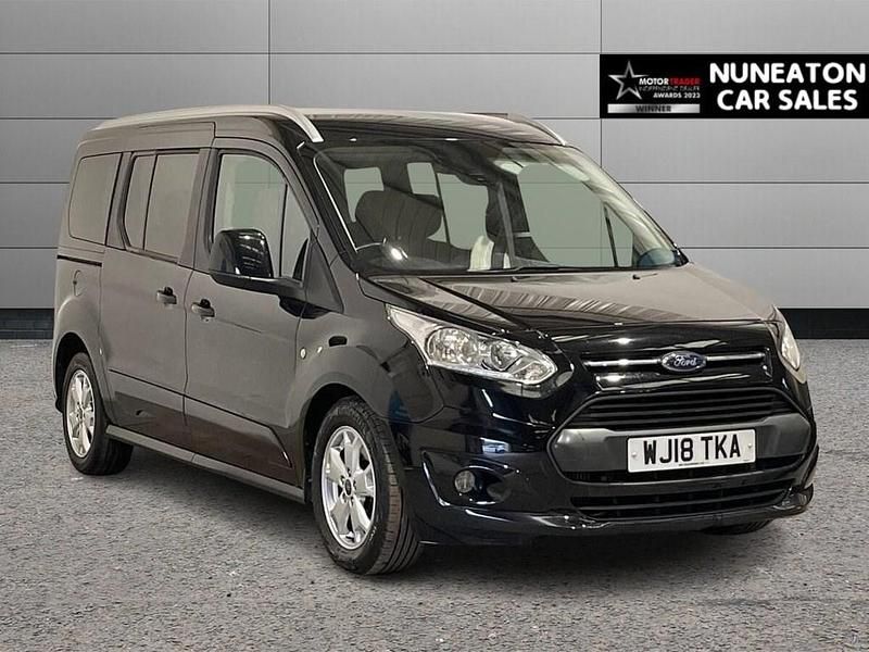 Used Ford Grand Tourneo Connect Titanium 120 HP (88 kW) 2018 Black MPV