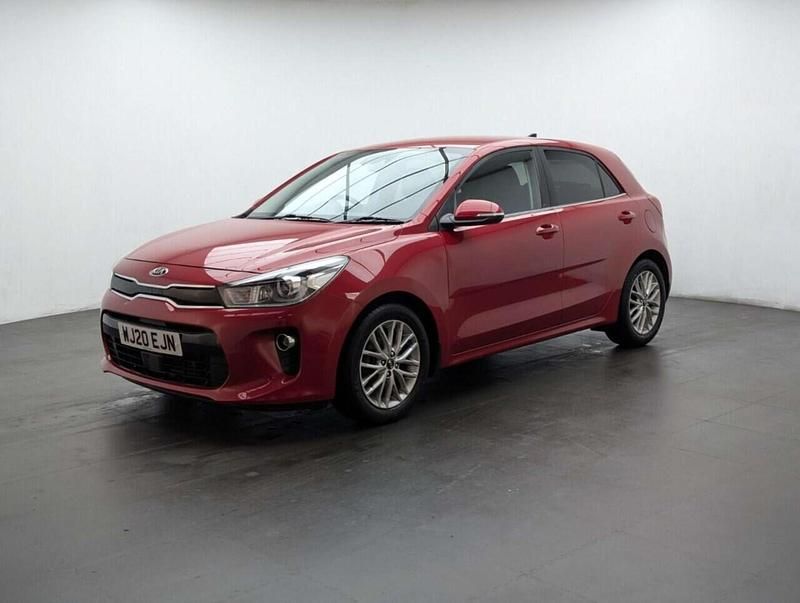 Used Kia Rio 101 HP (74 kW) 2020 Red Hatchback