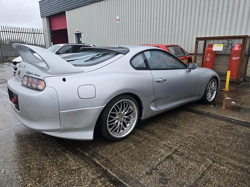 Used Toyota Supra 2002 Silver Coupe
