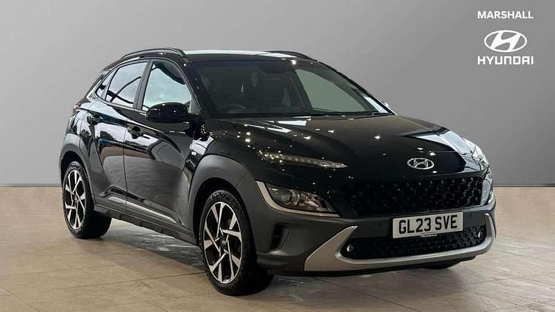 Black Used 2023 Hyundai Kona Premium SUV | £14,650 (Fair price) - Image 1/4