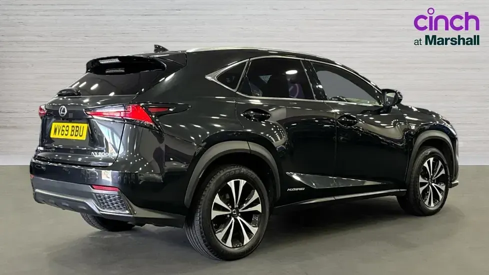 Used Lexus NX300h Sport Line 197 HP (144 kW) 2019 Black SUV