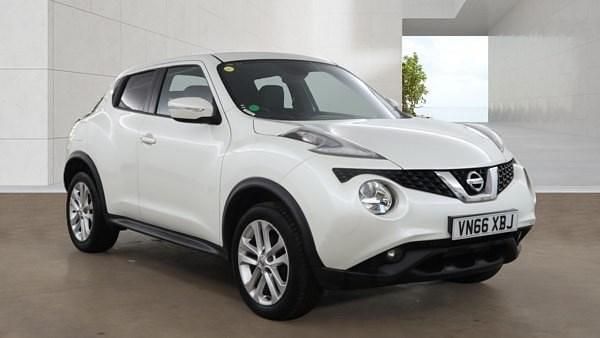 Used Nissan Juke N-Connecta 110 HP (80 kW) 2016 White SUV