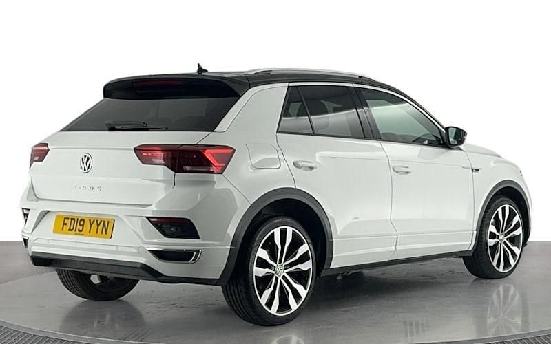 Usado VW T-Roc R-line 150 HP (110 kW) 2019 Branco SUV