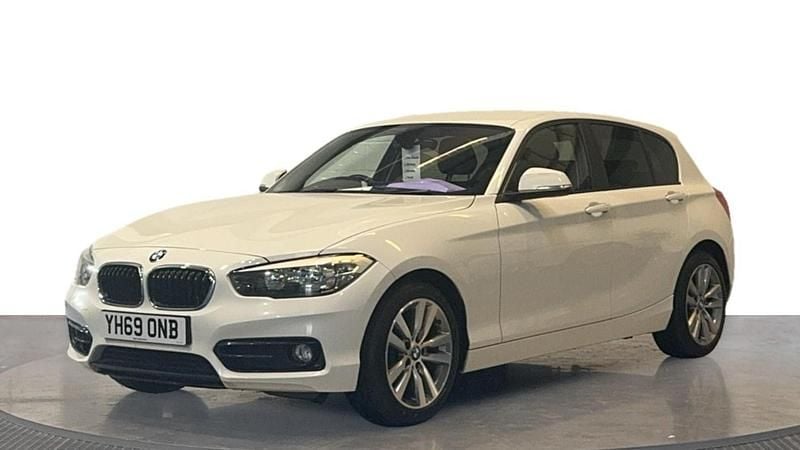 White Used 2019 BMW 118 Sport Line Hatchback | £12,480 (Fair price) - Image 1/4