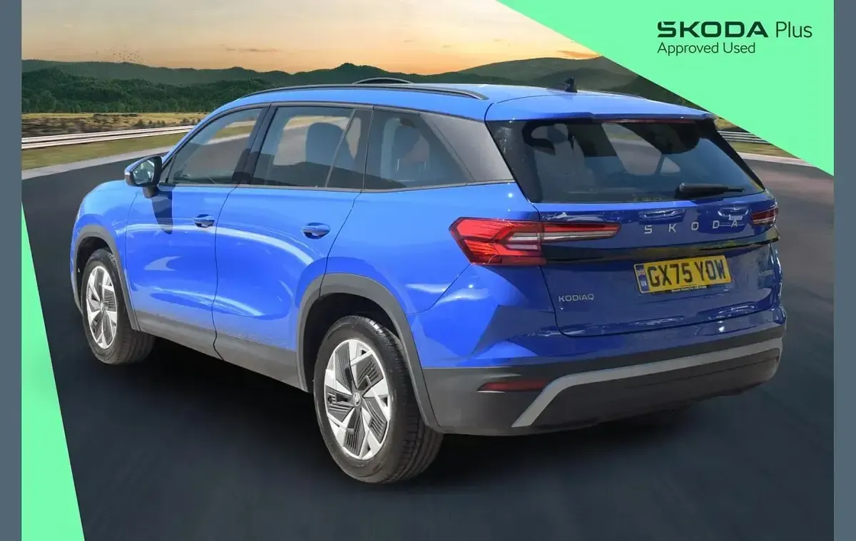Used Skoda Kodiaq SE 150 HP (110 kW) 2025 Energy blue SUV