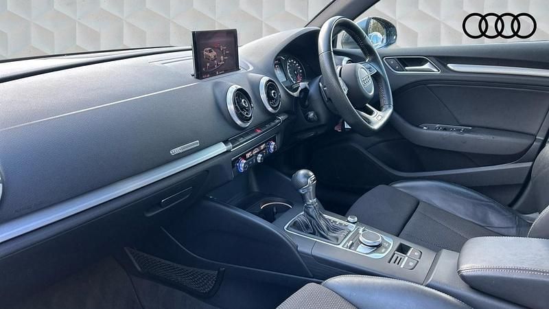 Used Audi A3 S-Line 150 HP (110 kW) 2018 Grey Sedan