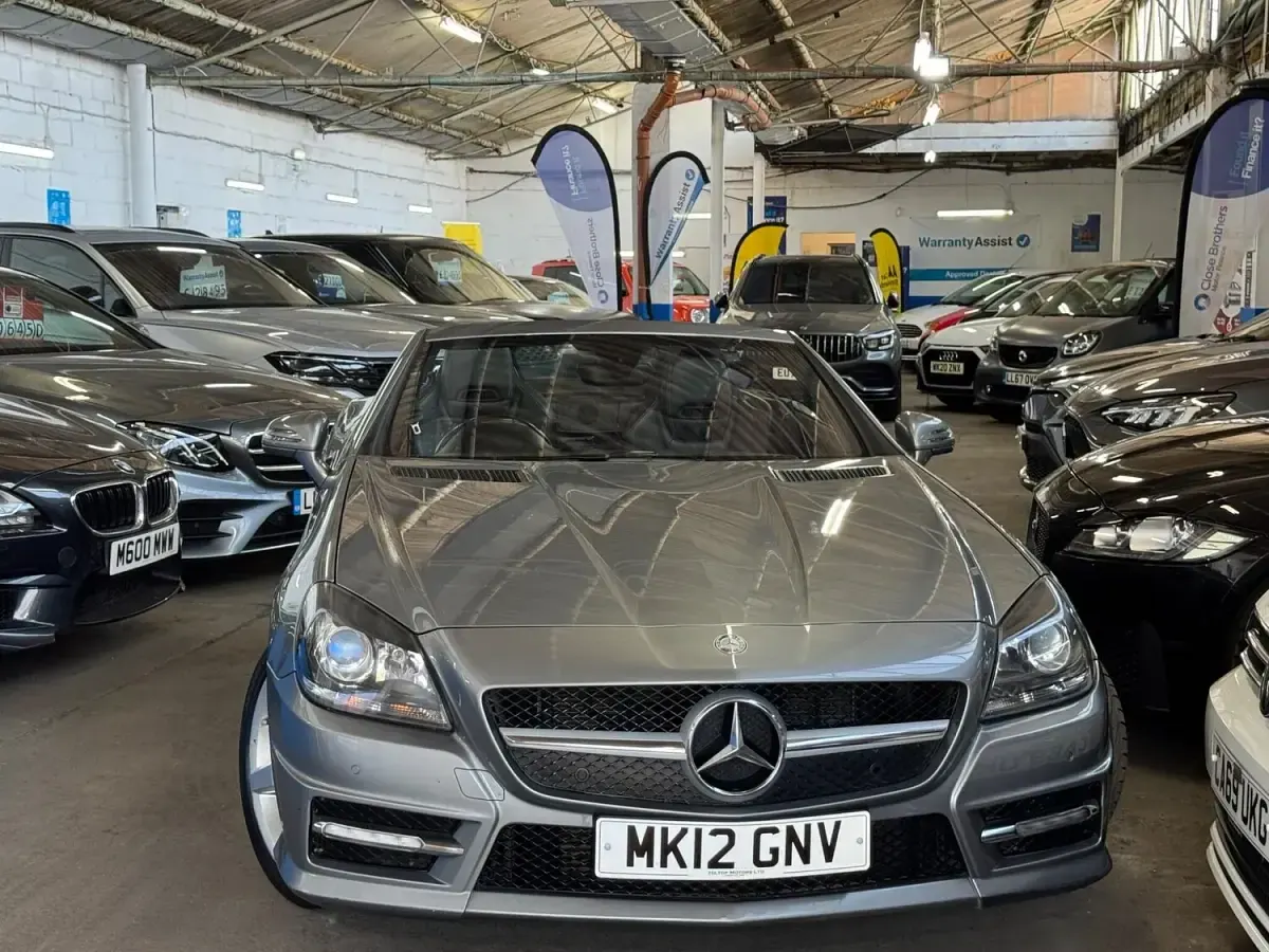 Used Mercedes SLK200 AMG 2012 Silver Cabriolet