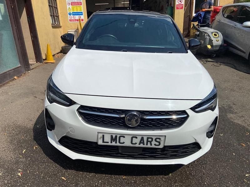 Used Vauxhall Corsa SRi 100 HP (73 kW) 2020 White Hatchback