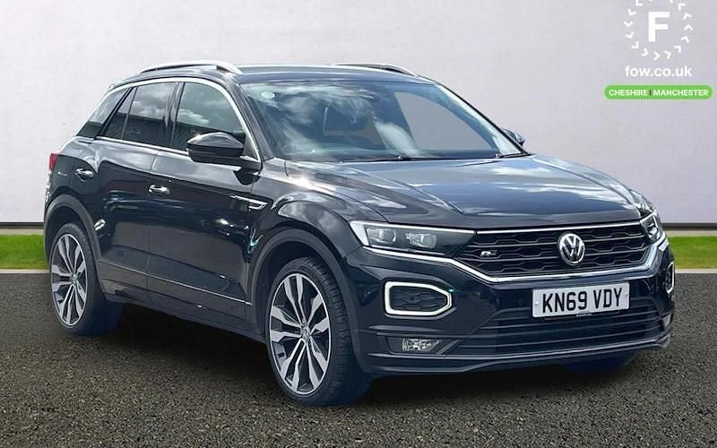 Usado VW T-Roc R-line 150 HP (110 kW) 2019 Preto SUV