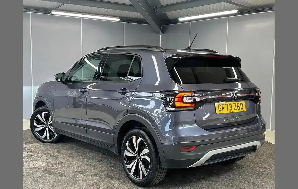 Used VW T-Cross Black Edition 110 HP (80 kW) 2024 Grey SUV