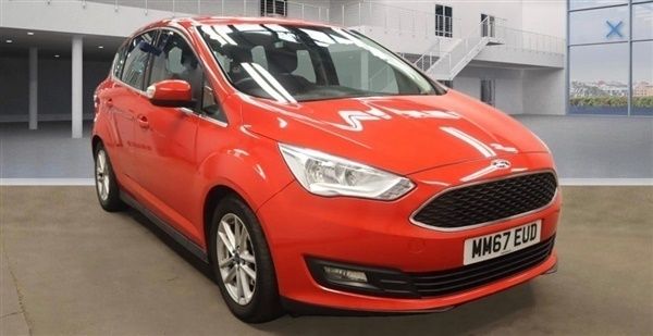Red Used 2018 Ford C-MAX Zetec MPV | £6,495 - Image 1/1