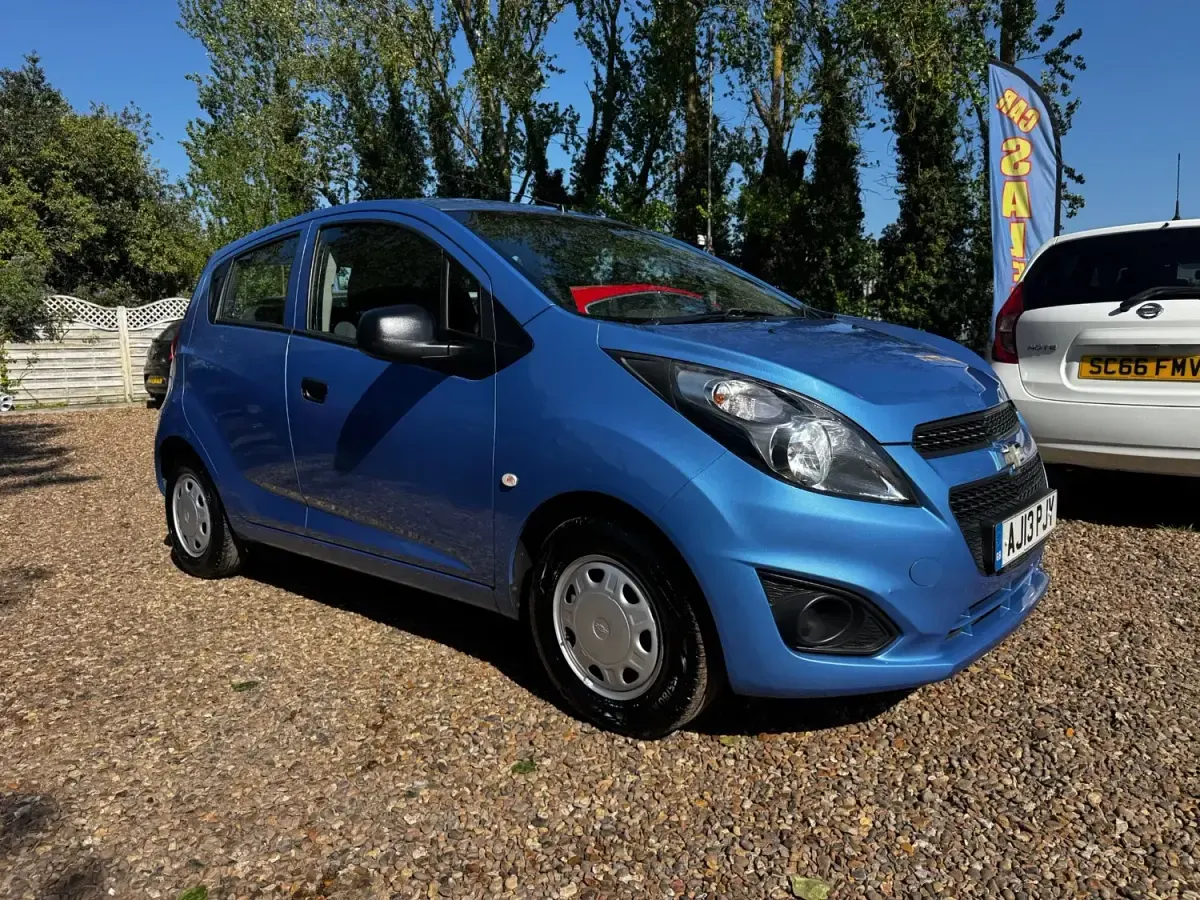 Used Chevrolet Spark LS 2013 Blue Hatchback